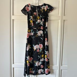 Beautiful Black Floral Dress
